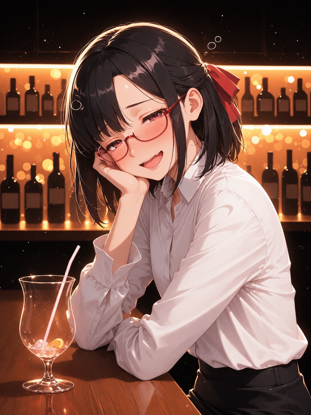 黒瀬さんと仕事明けのバー