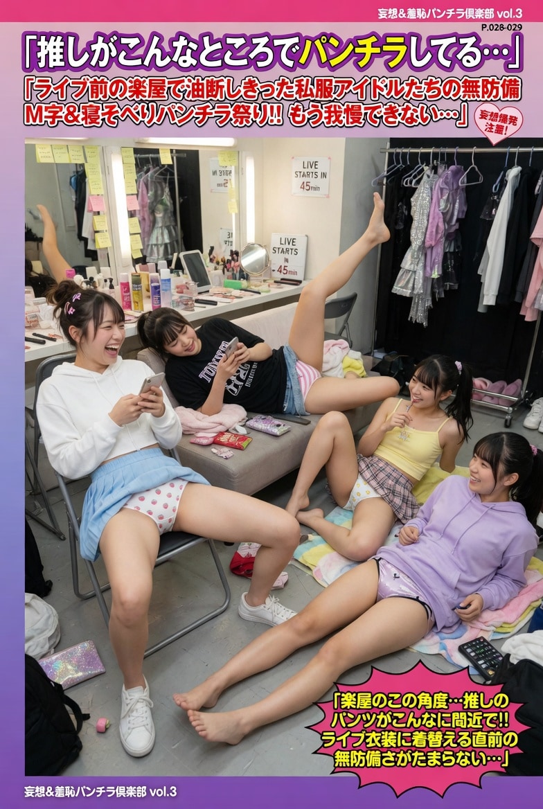 妄想&羞恥パンチラ倶楽部 Vol.3（巻頭特集その２）