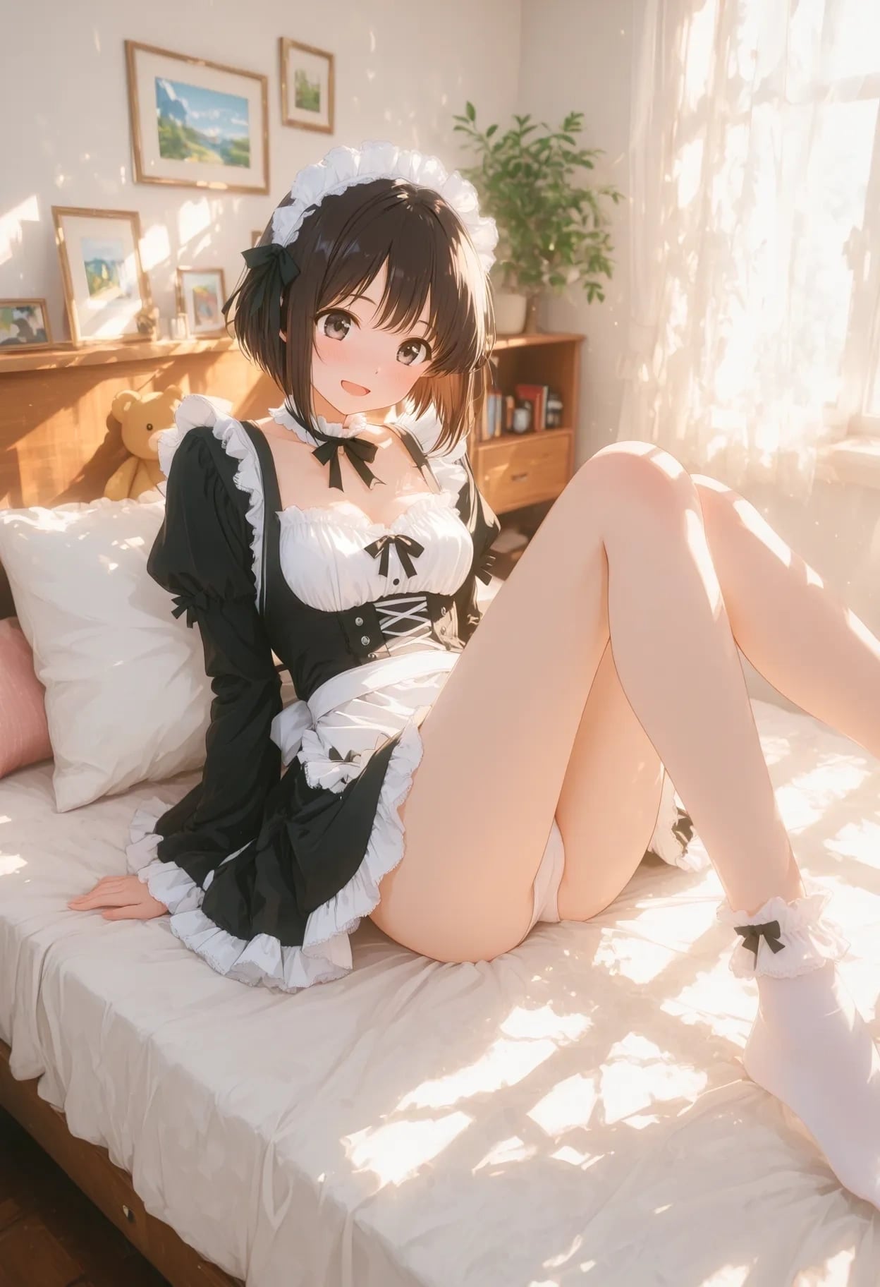M字メイドさん