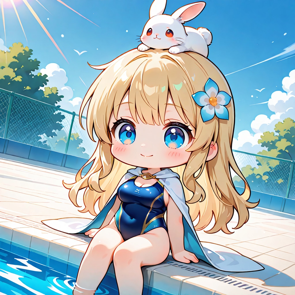 プールサイド