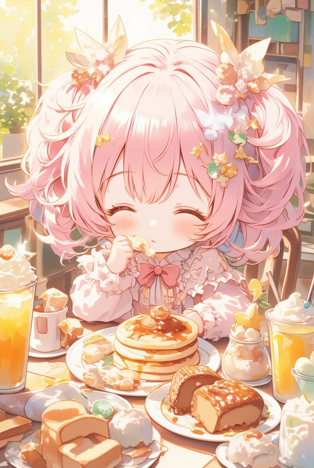 フリフリちゃんはいっぱい食べたい