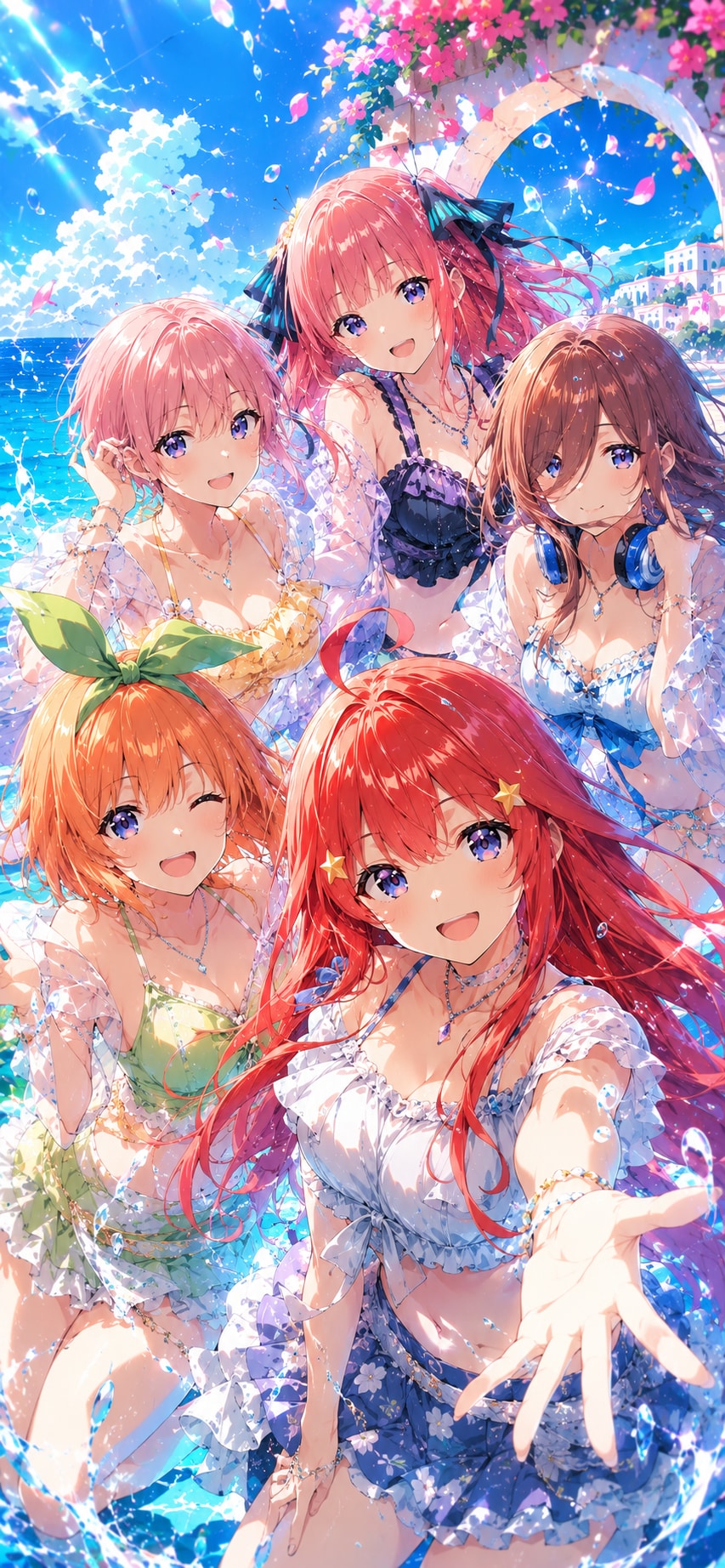 5等分スプラッシュ🌞🌴🌺✨