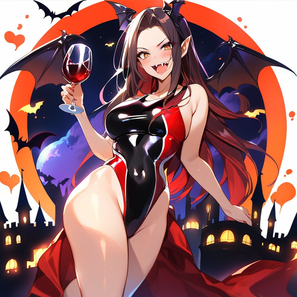 競泳水着ヴァンパイアさん