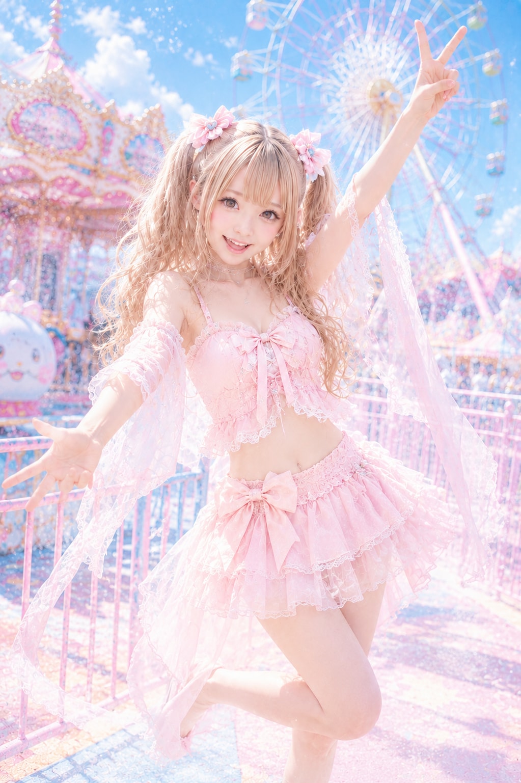 夏遊園地♡