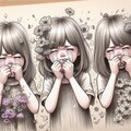 花粉症いや〜！ 2枚目