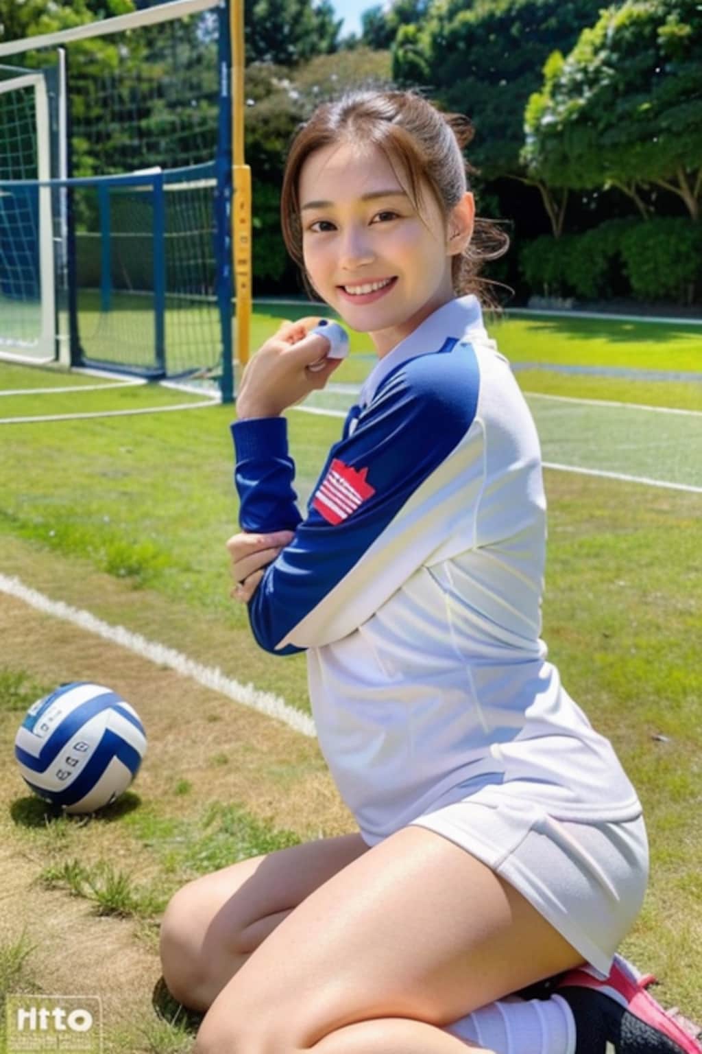 30代ママさんムチムチバレー💙Part1