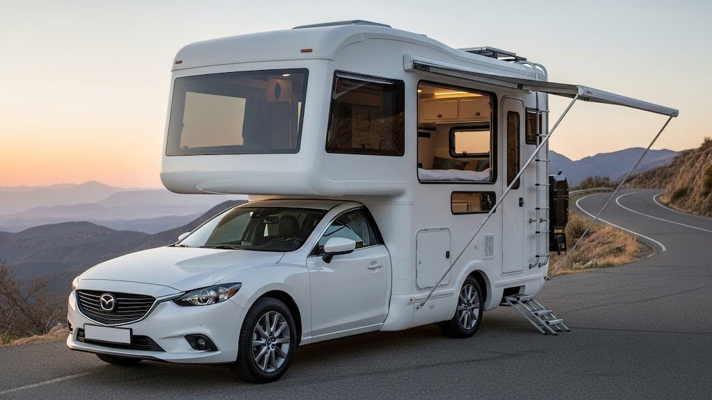 マツダ6キャンピングカー