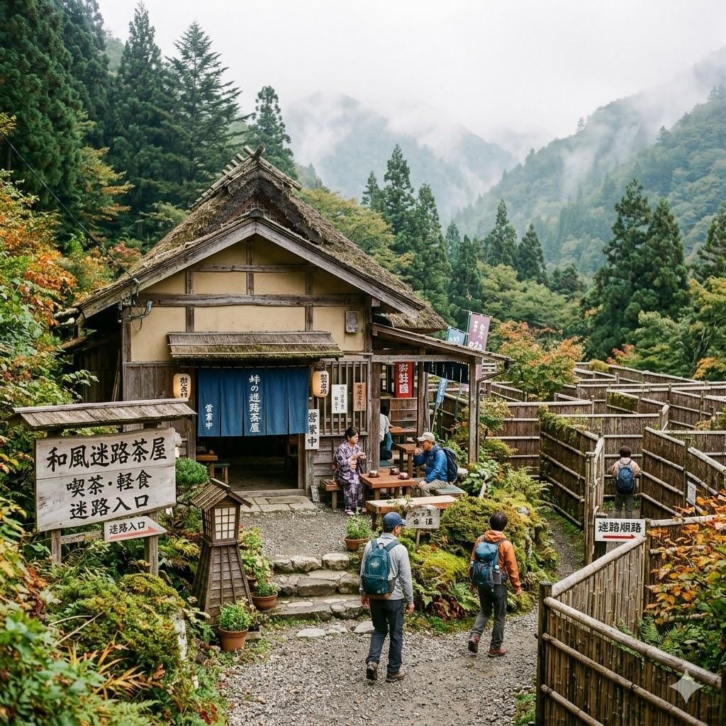 峠の迷路茶屋