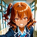 褐色オレンジ妹ちゃん 2枚目
