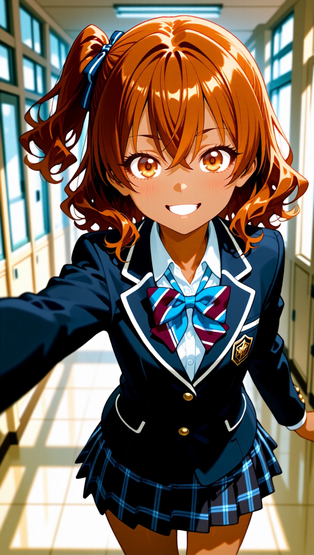 褐色オレンジ妹ちゃん