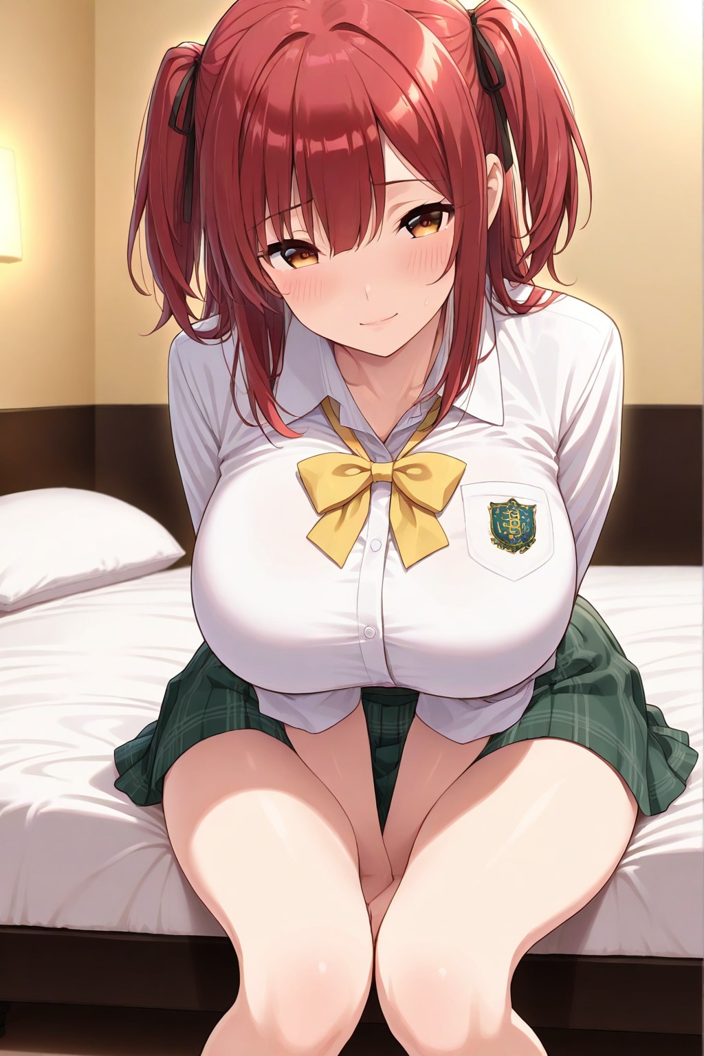 へへ…♥　何かちょっとだけ気恥ずかしいね