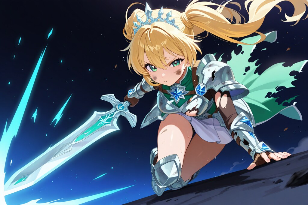 闘うツインテ騎士②