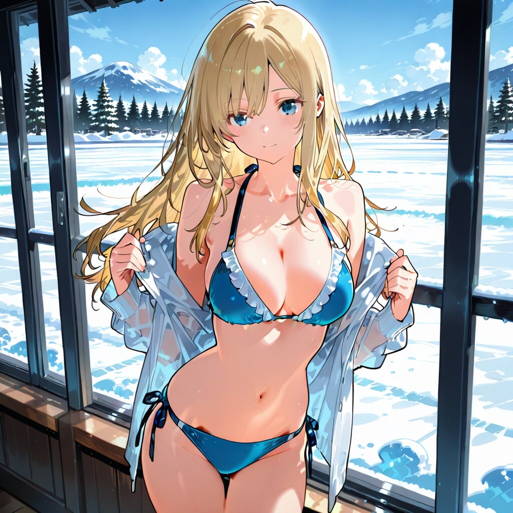 元気な娘寒さに強いちちぷいや  弾