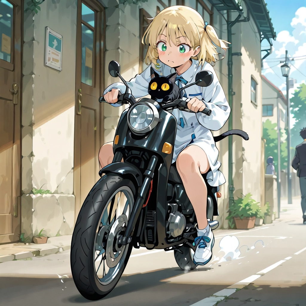 バイク好きな彼女