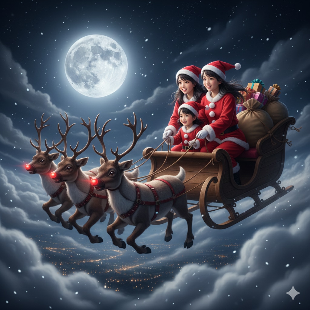 サンタガール(Gemini)(2) | の人気AIイラスト・グラビア