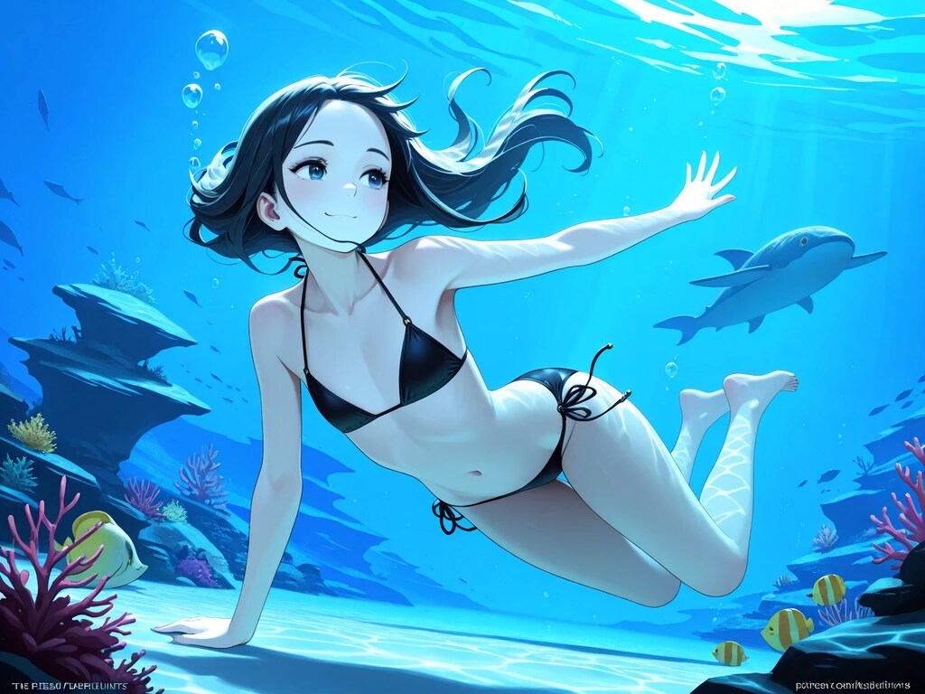 水中詰め合わせ flat chest編