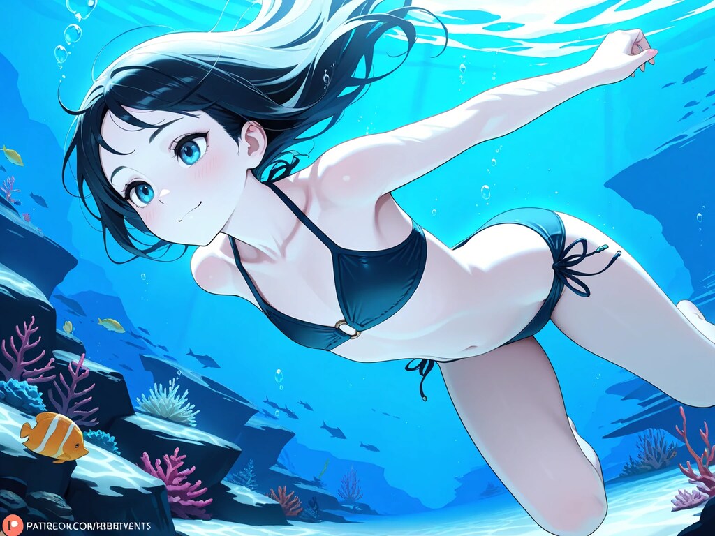 水中詰め合わせ flat chest編