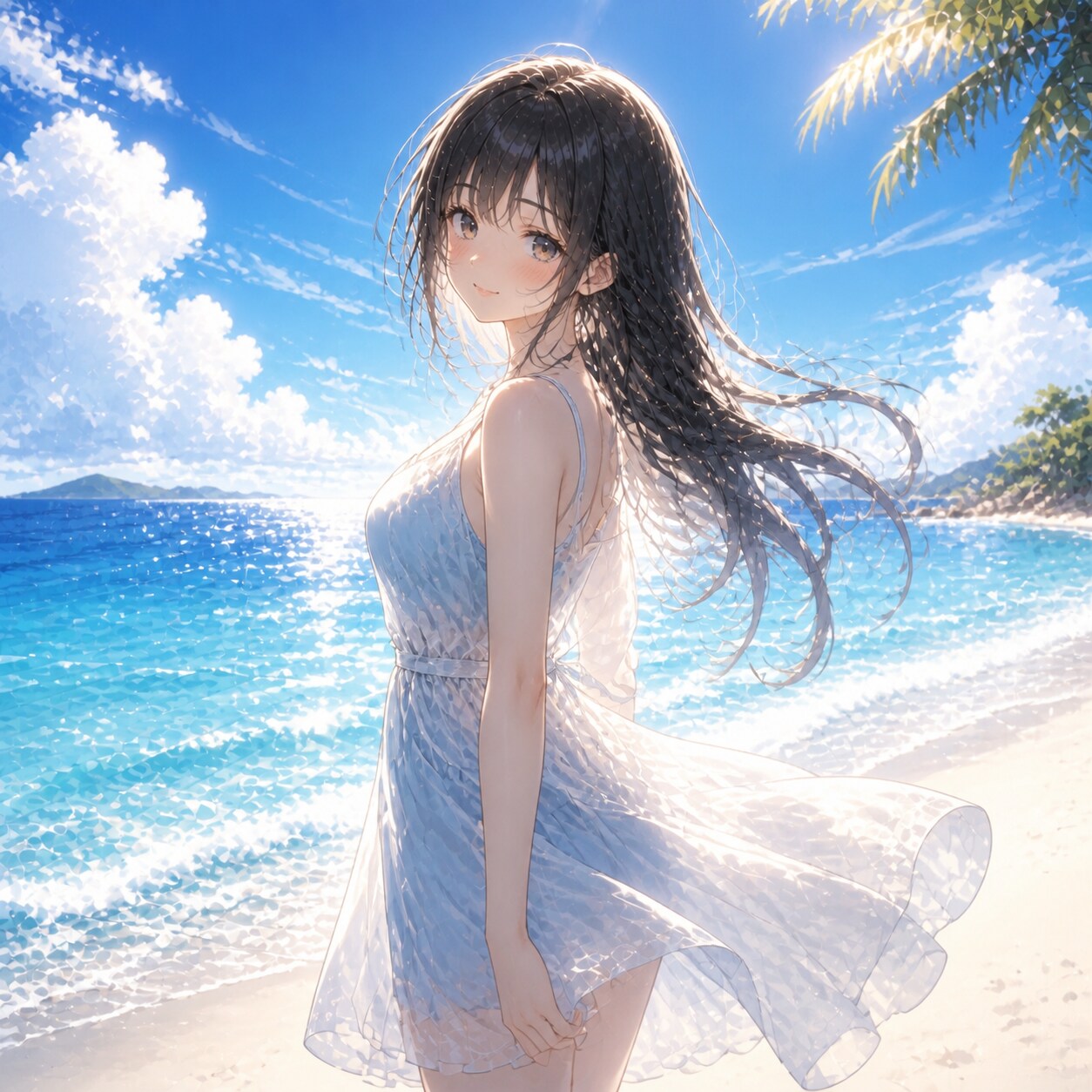 リゾート女子