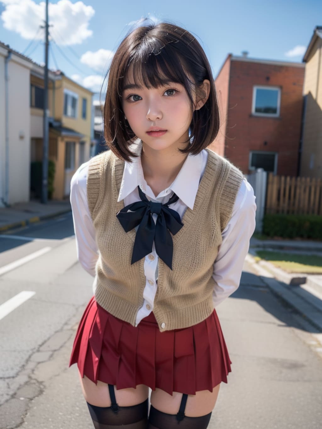 一人娘はシャイ