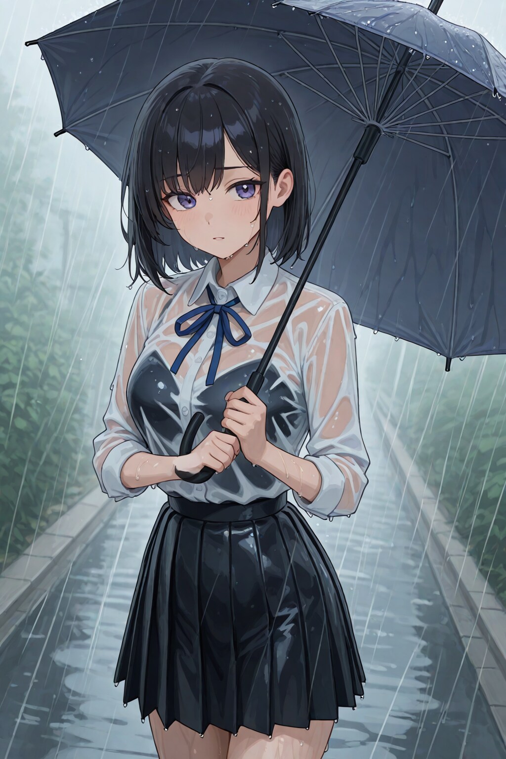 濡れぬ先の傘