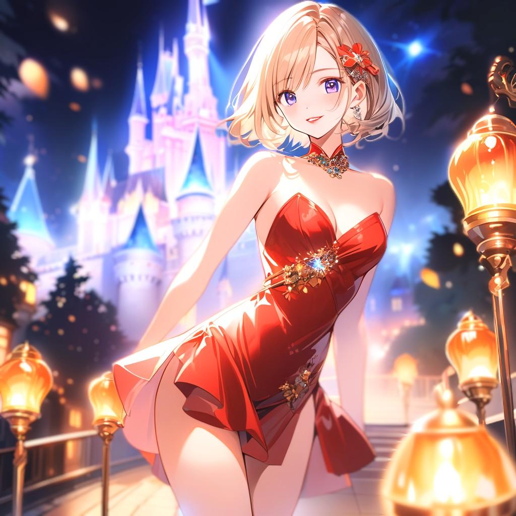 ナイト デート | の人気AIイラスト・グラビア