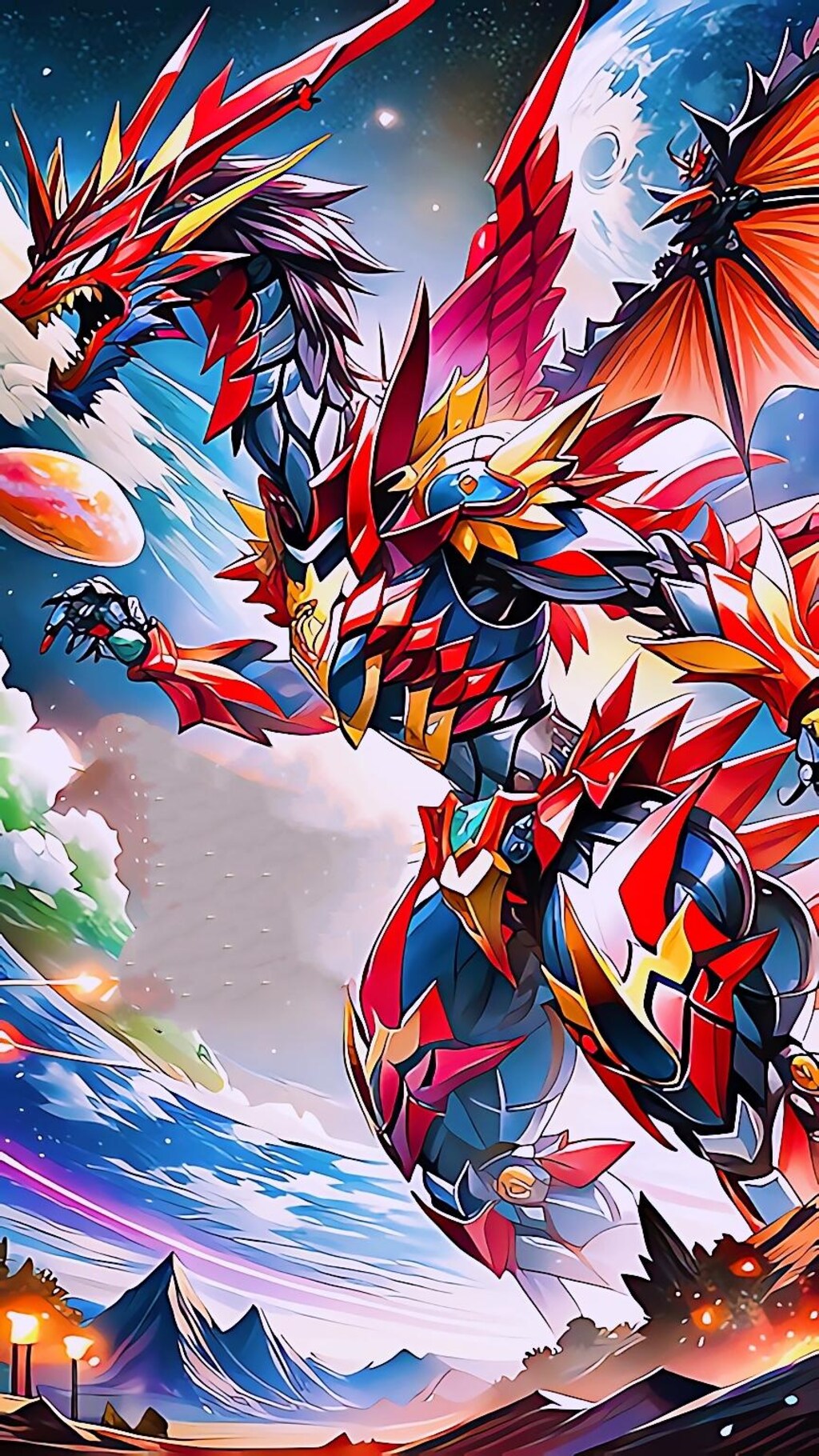 Scarlet huab tais ntawm lub hnub qub ntiaj teb