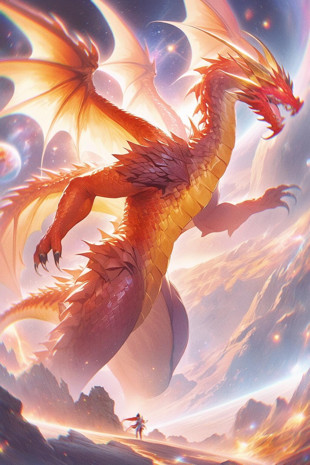 Scarlet huab tais ntawm lub hnub qub ntiaj teb