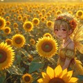 ひまわり畑の妖精 2 6枚目