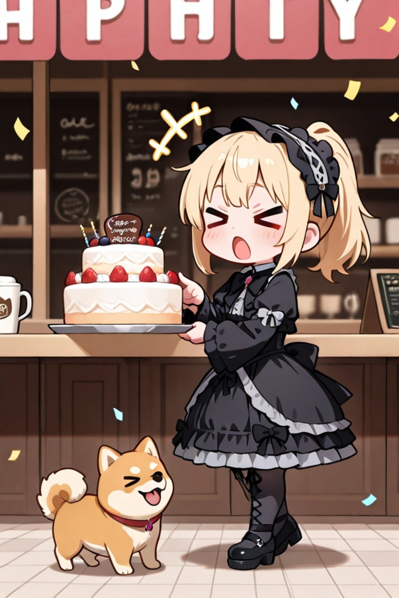 ゴスロリの金髪ちゃん