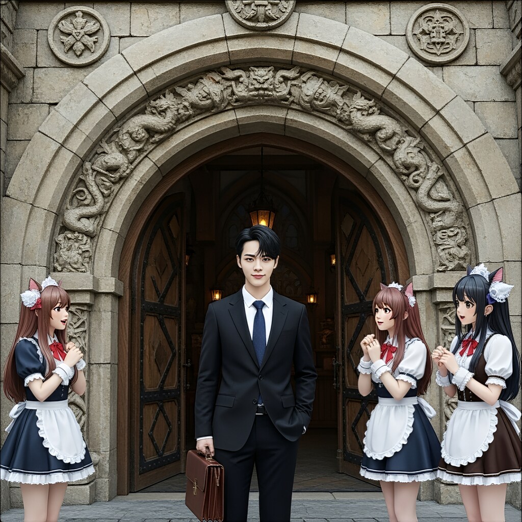 出張で初めて異世界に来ました