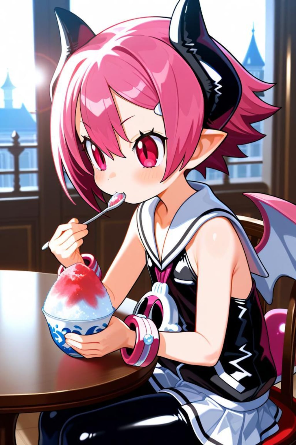 魔界戦記ディスガイア3　ラズべリル　食事2