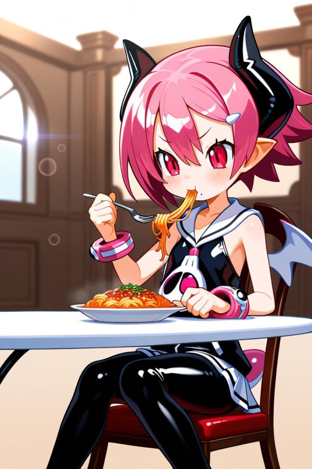 魔界戦記ディスガイア3　ラズべリル　食事2