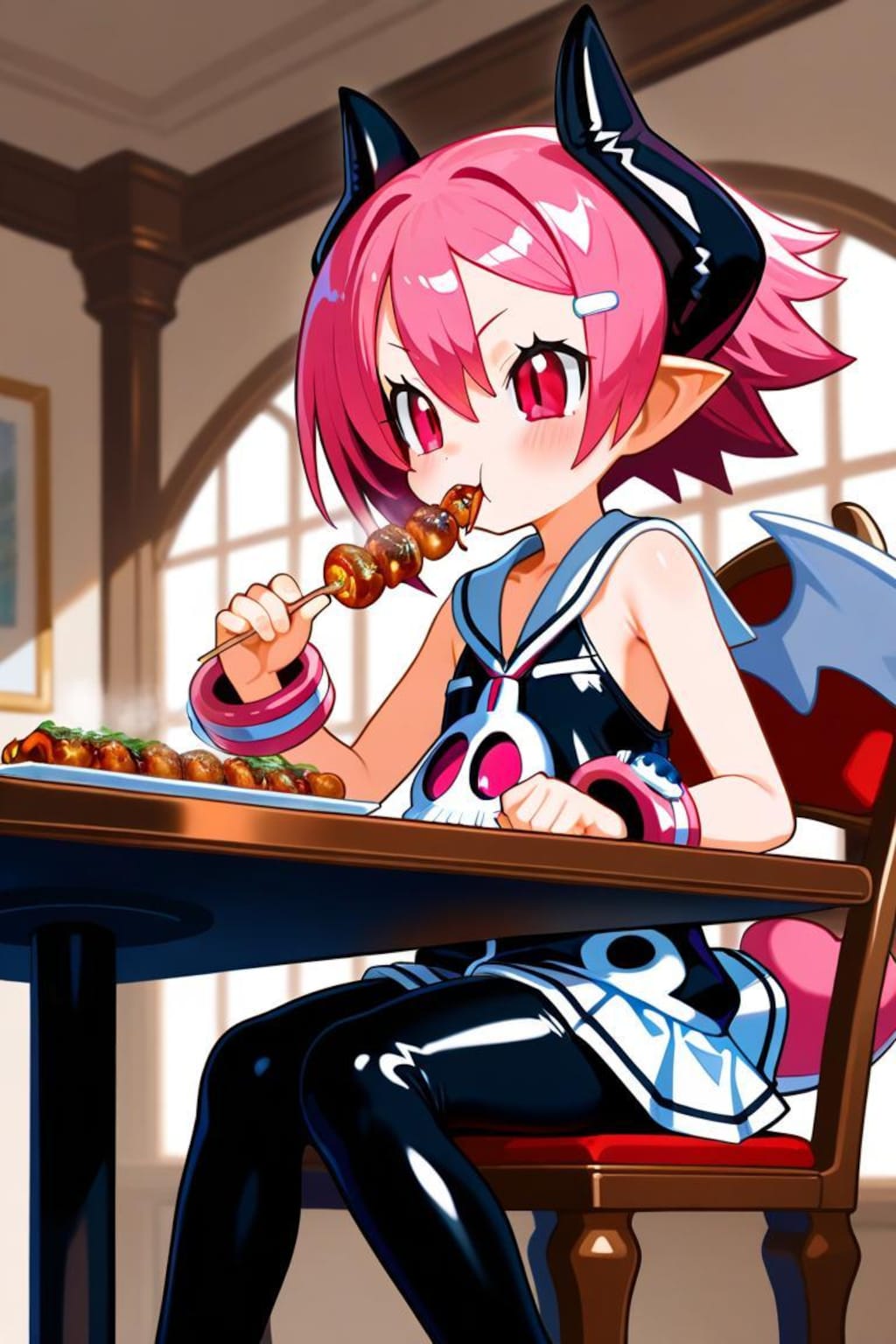 魔界戦記ディスガイア3　ラズべリル　食事2
