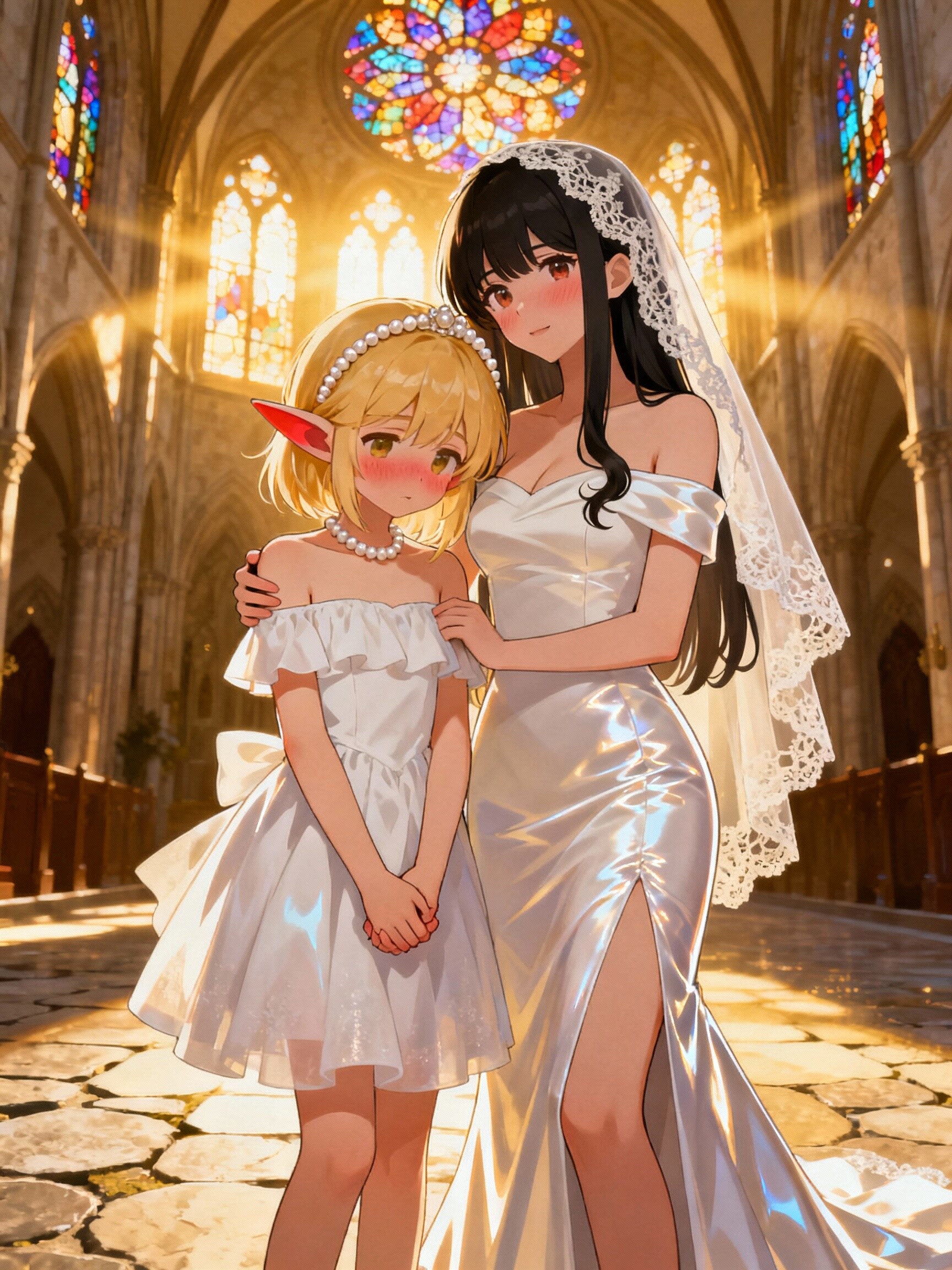 結婚、おめでとう❤ver.1.0 | の人気AIイラスト・グラビア