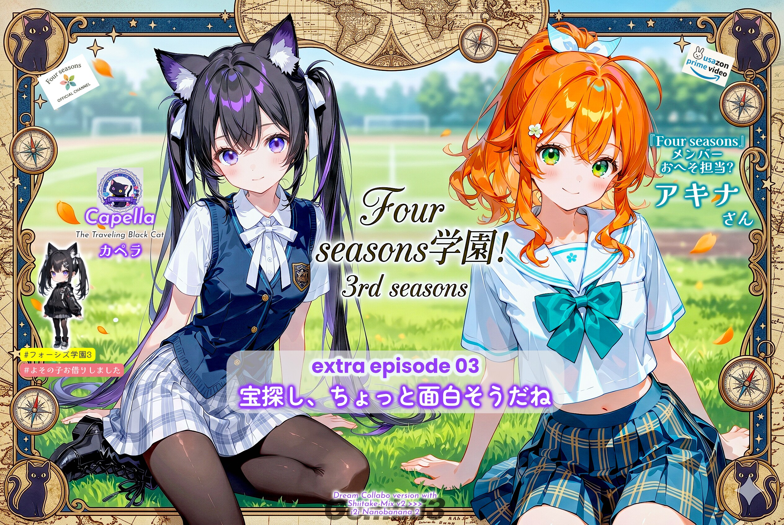 フォーシズ学園番外編03：宝探し、ちょっと面白そうだね | の人気AIイラスト・グラビア