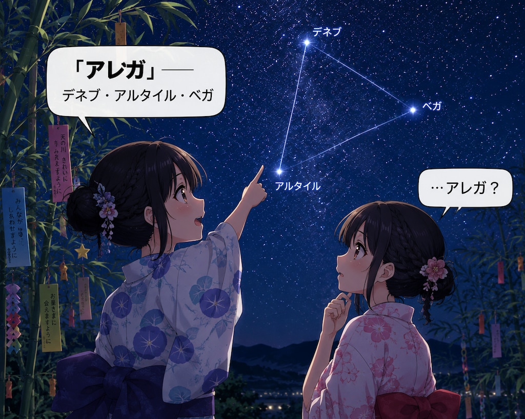 アレガ大三角形