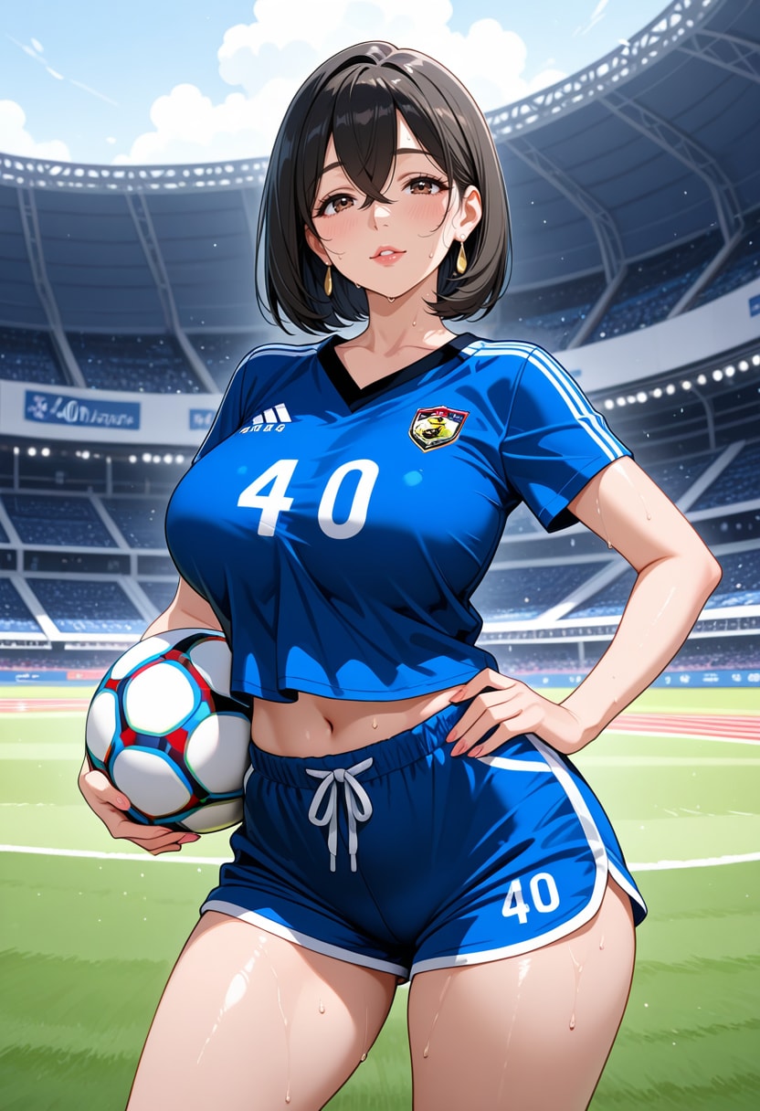 熟女サッカー