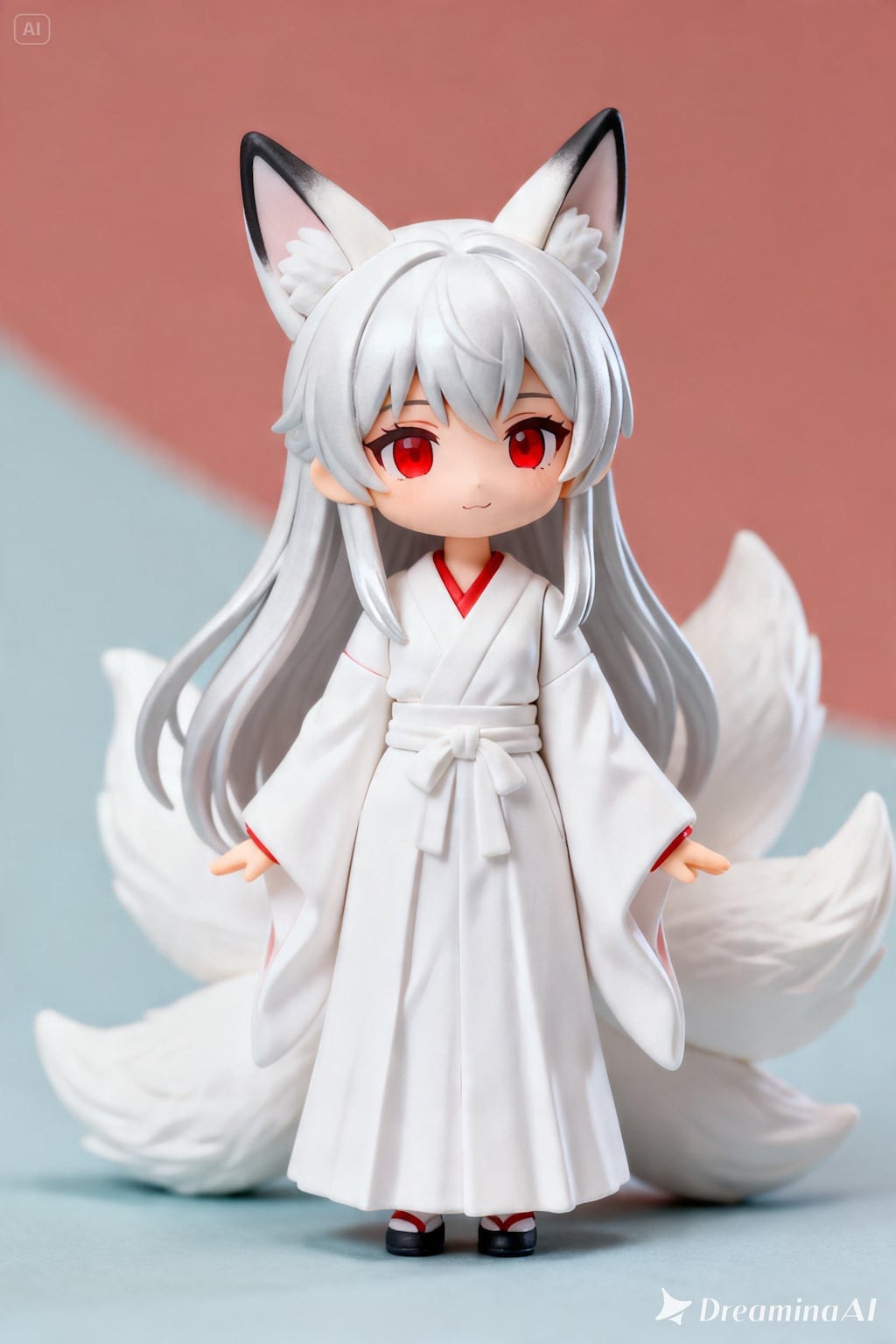 キツネの御神体フィギュア
