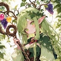 ブドウのドルイドちゃん 2枚目