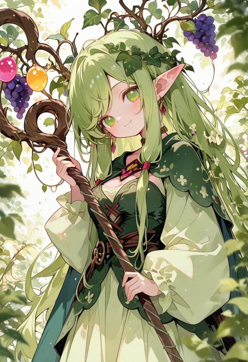 ブドウのドルイドちゃん