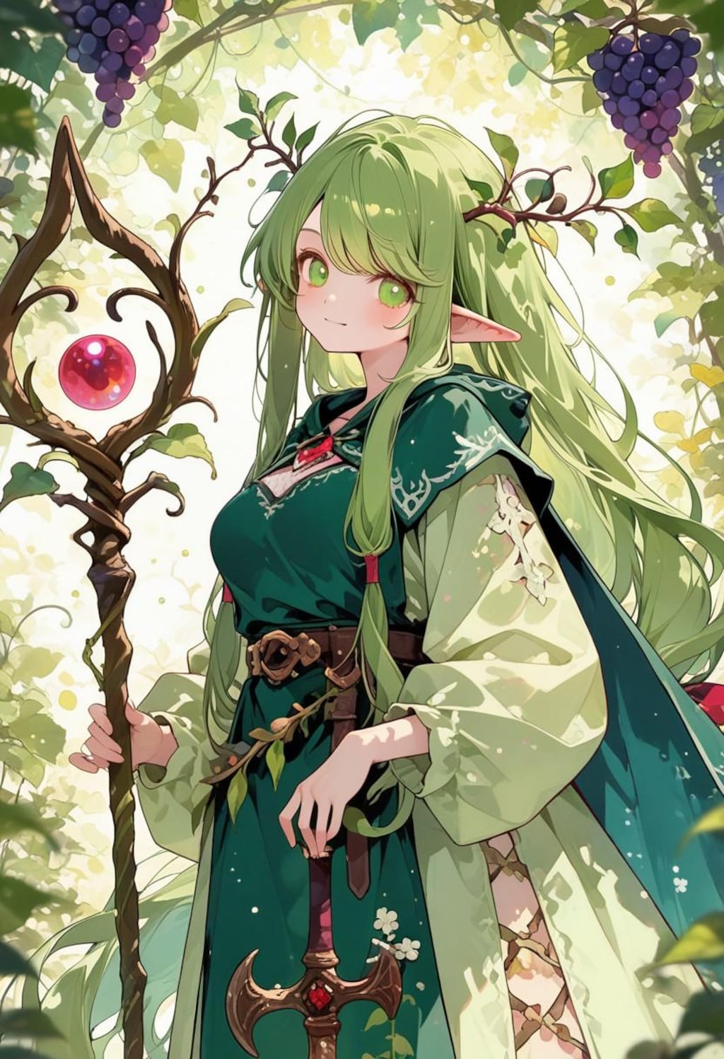 ブドウのドルイドちゃん