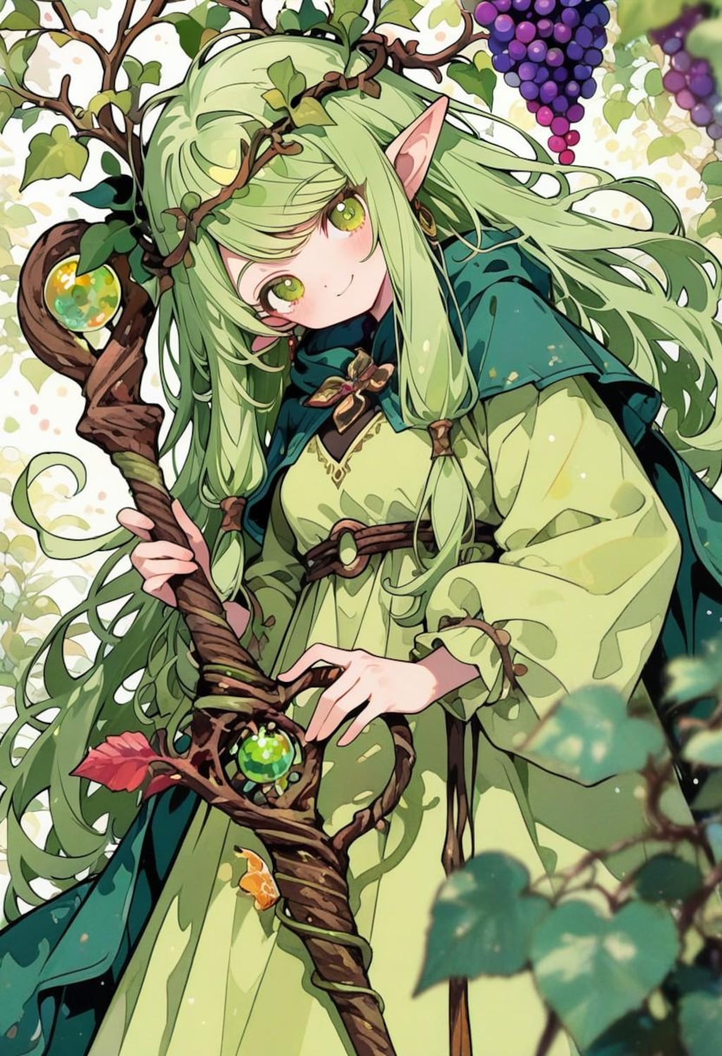 ブドウのドルイドちゃん