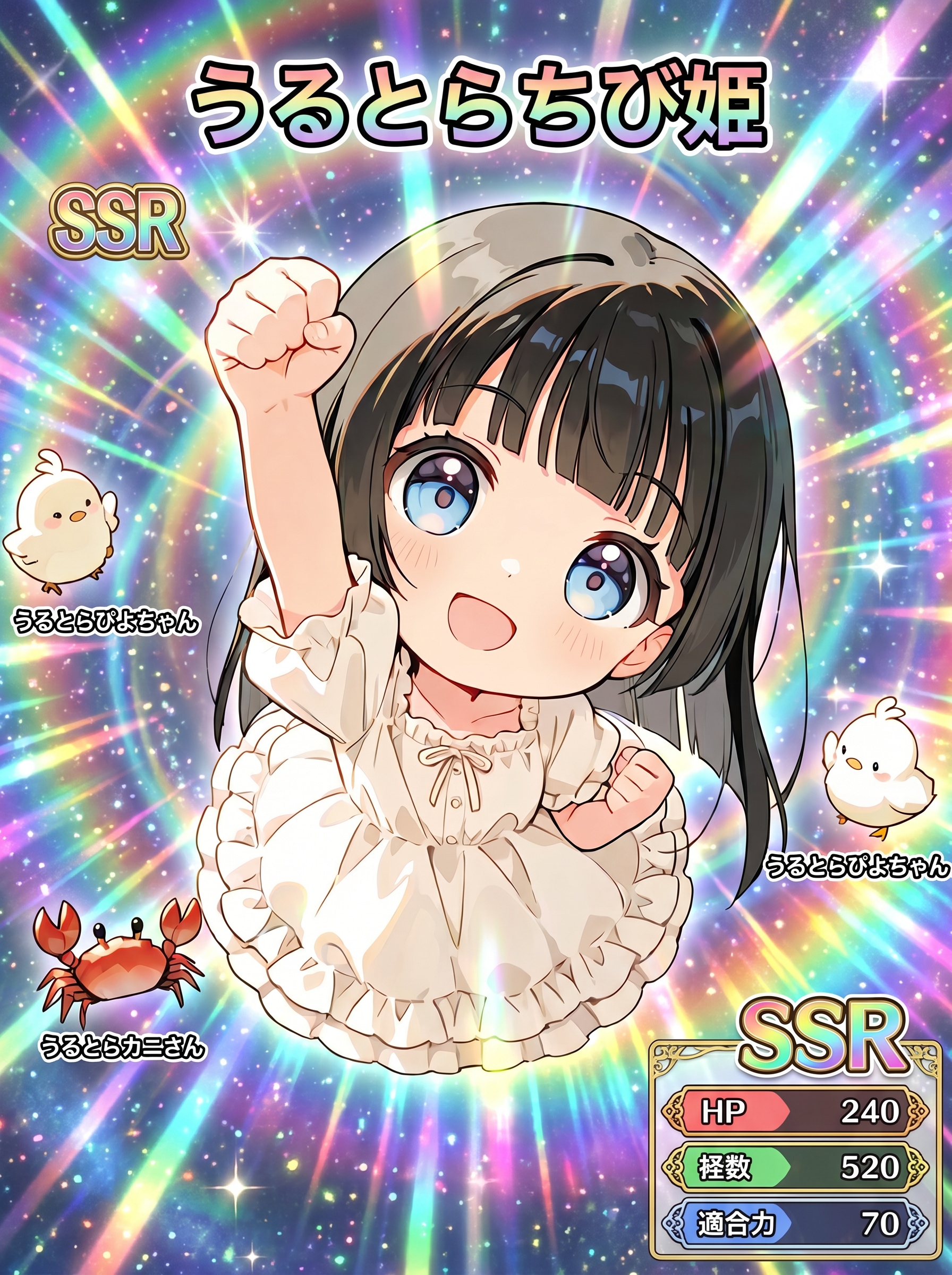 うるとらちび姫 | の人気AIイラスト・グラビア