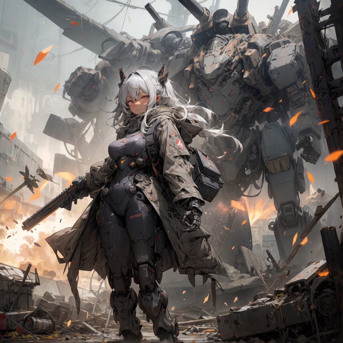 Girl and Robot261 | の人気AIイラスト・グラビア