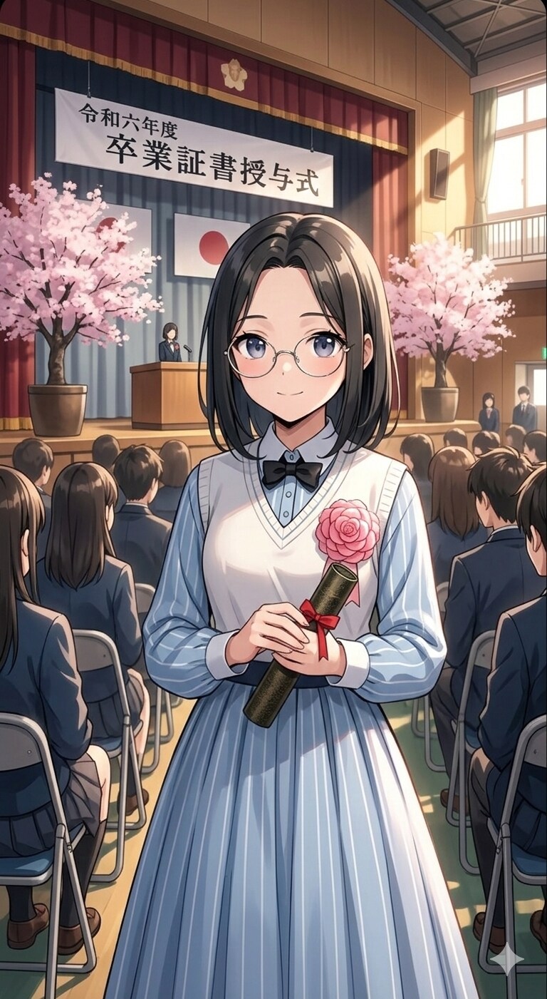 卒業式 | の人気AIイラスト・グラビア