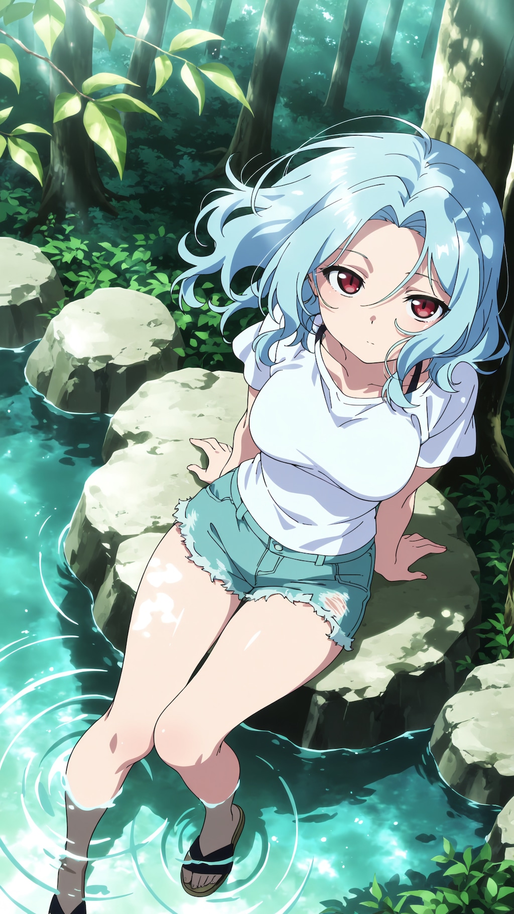 朝涼み