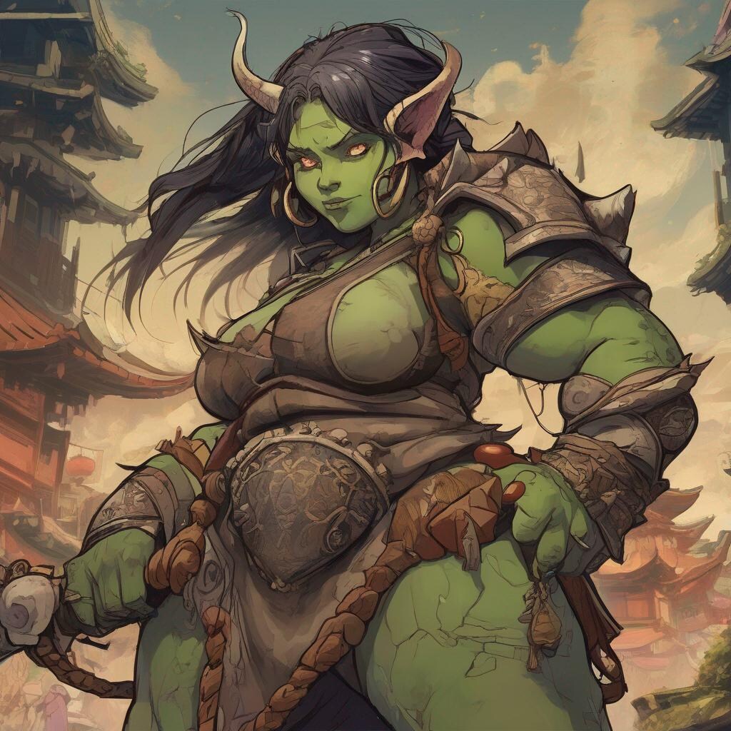 オークの女戦士