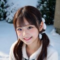 雪だるま 3枚目