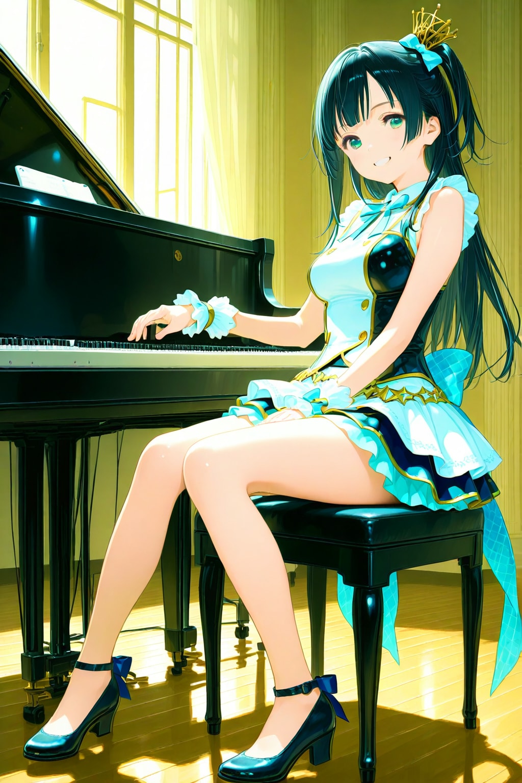 一曲、弾こうかな。 | の人気AIイラスト・グラビア