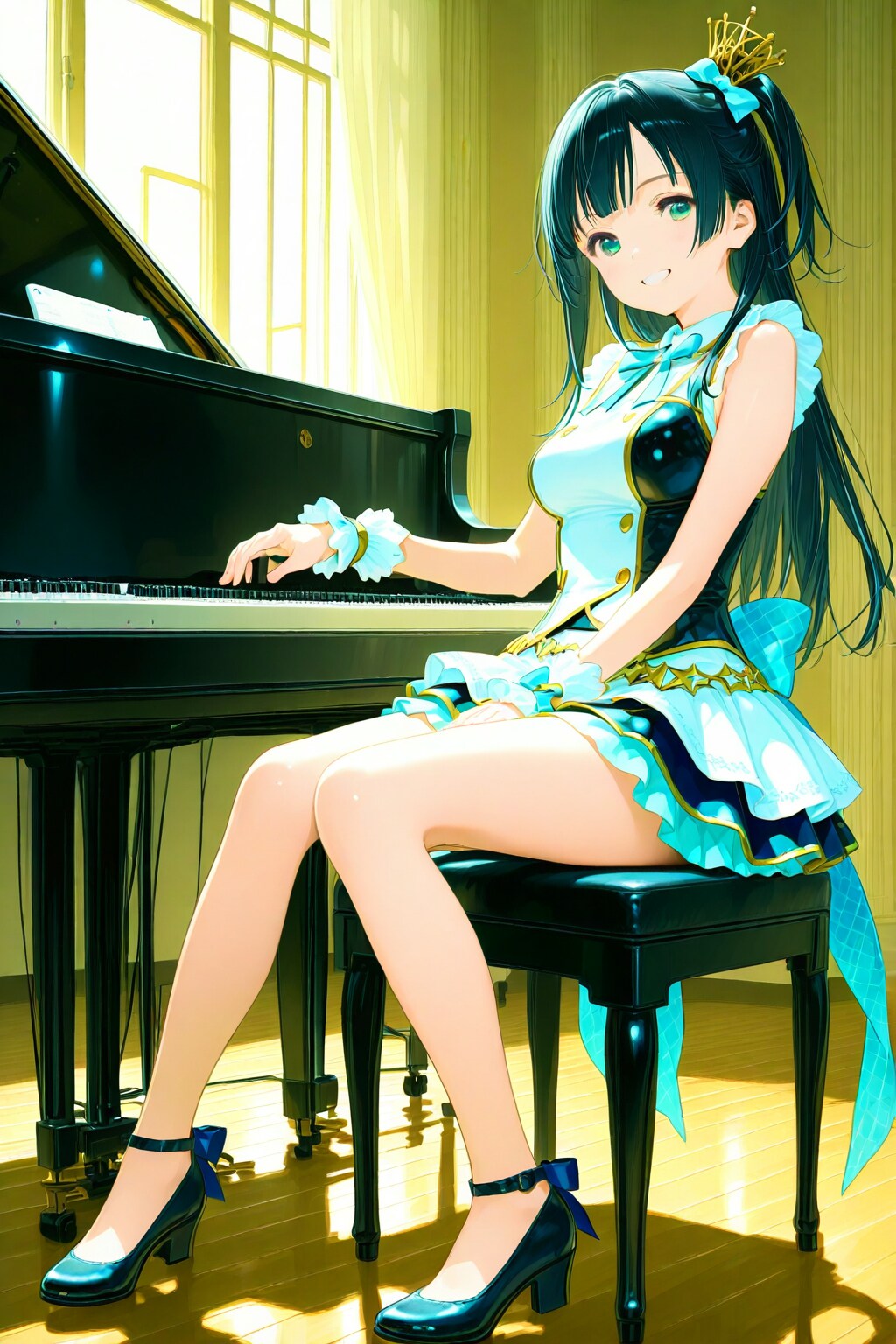 一曲、弾こうかな。